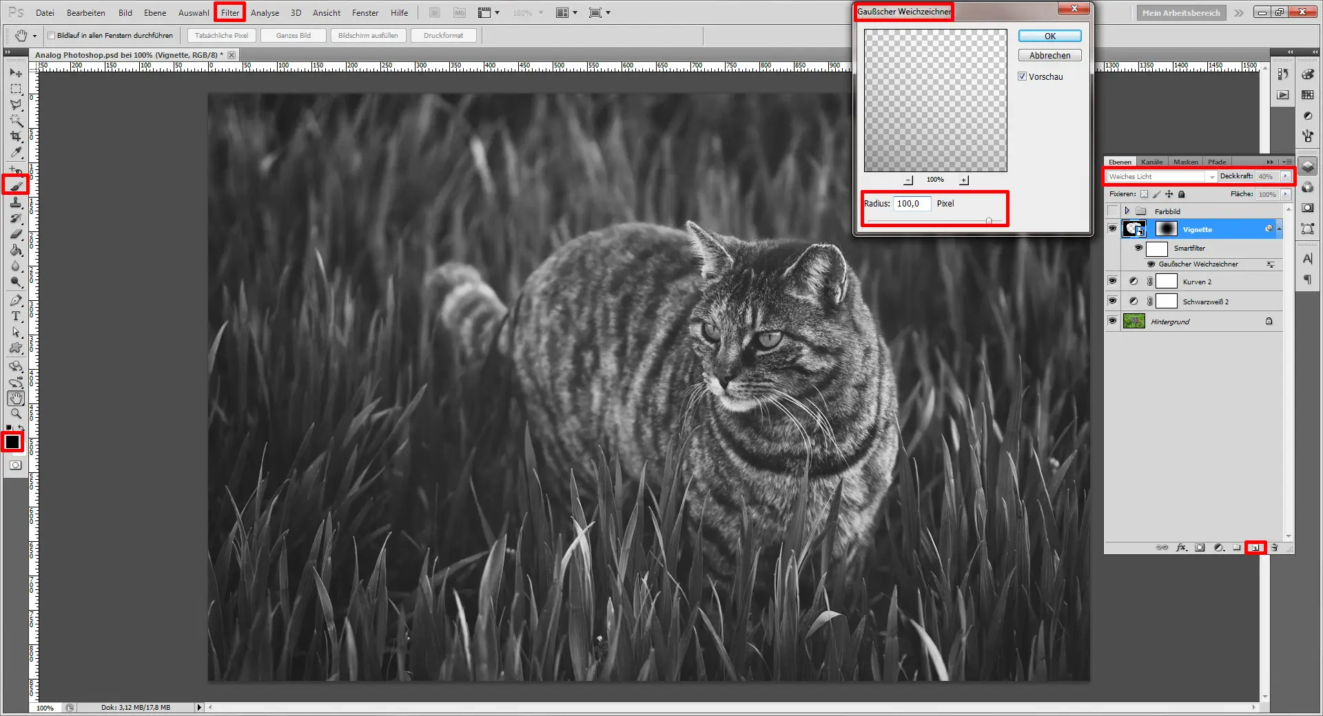 Mit einem Foto Effekt den Photoshop Analog Look nachempfinden (10)