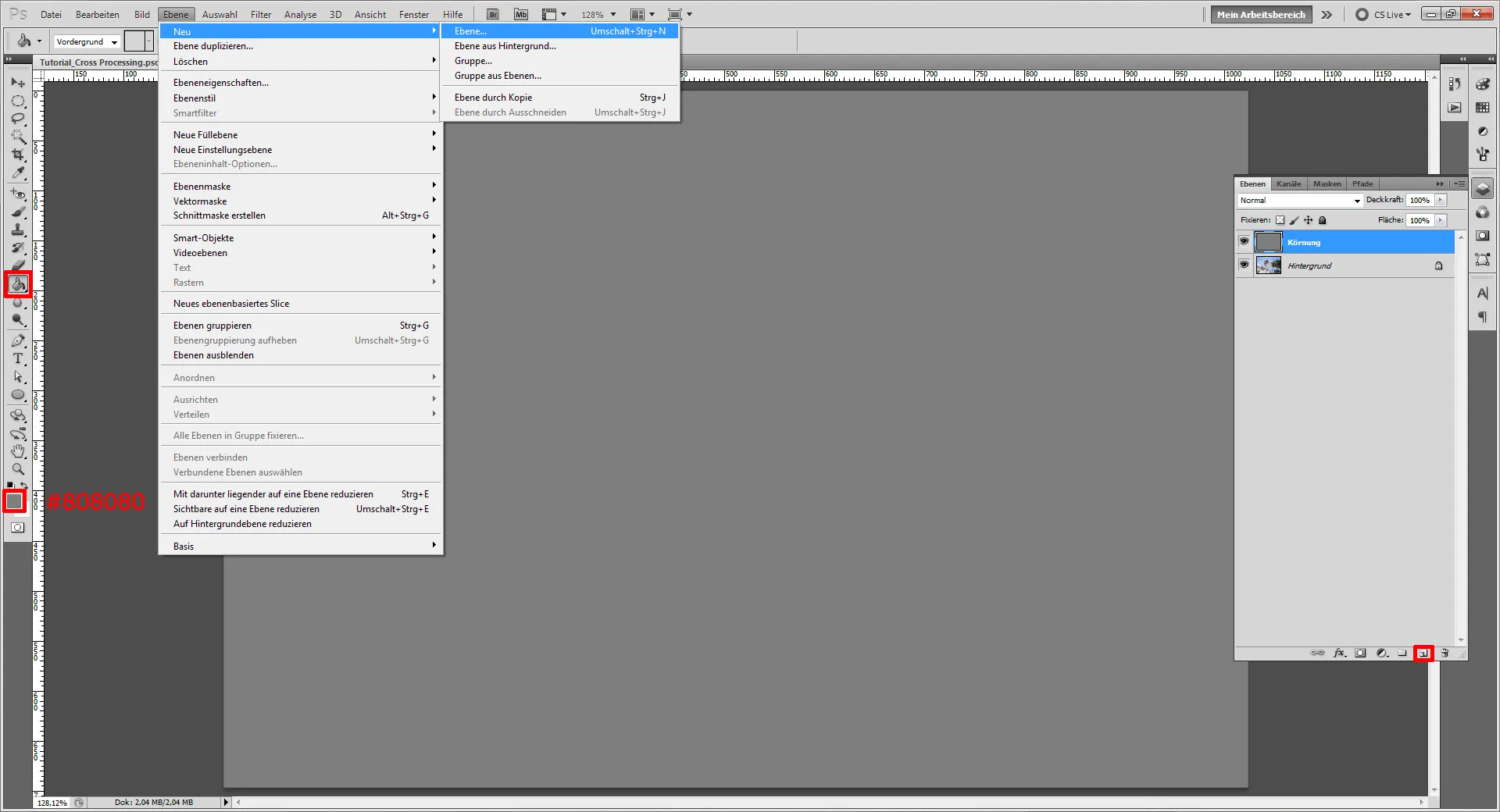 Tutorial Cross Processing (1)