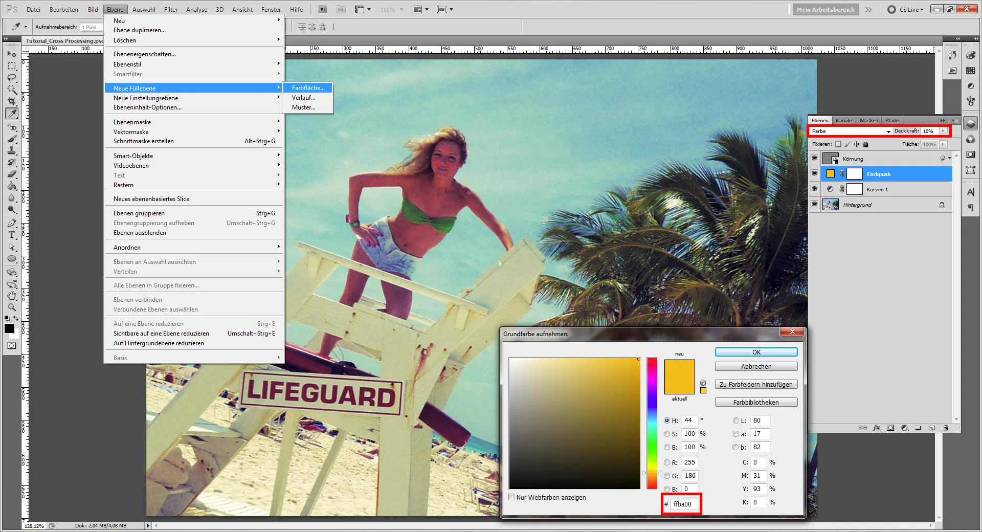 Tutorial Cross Processing (6)
