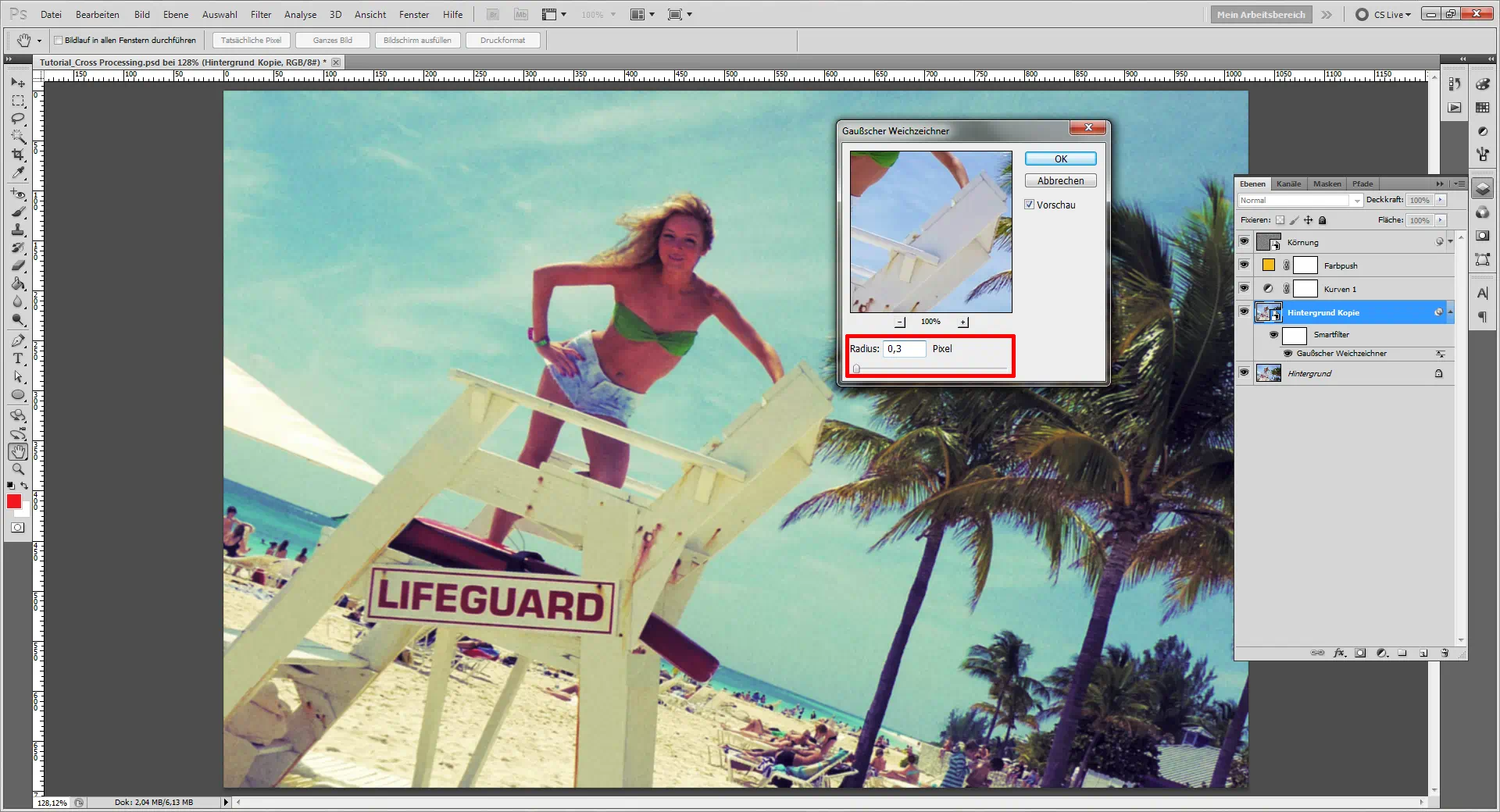 Tutorial Cross Processing (7)