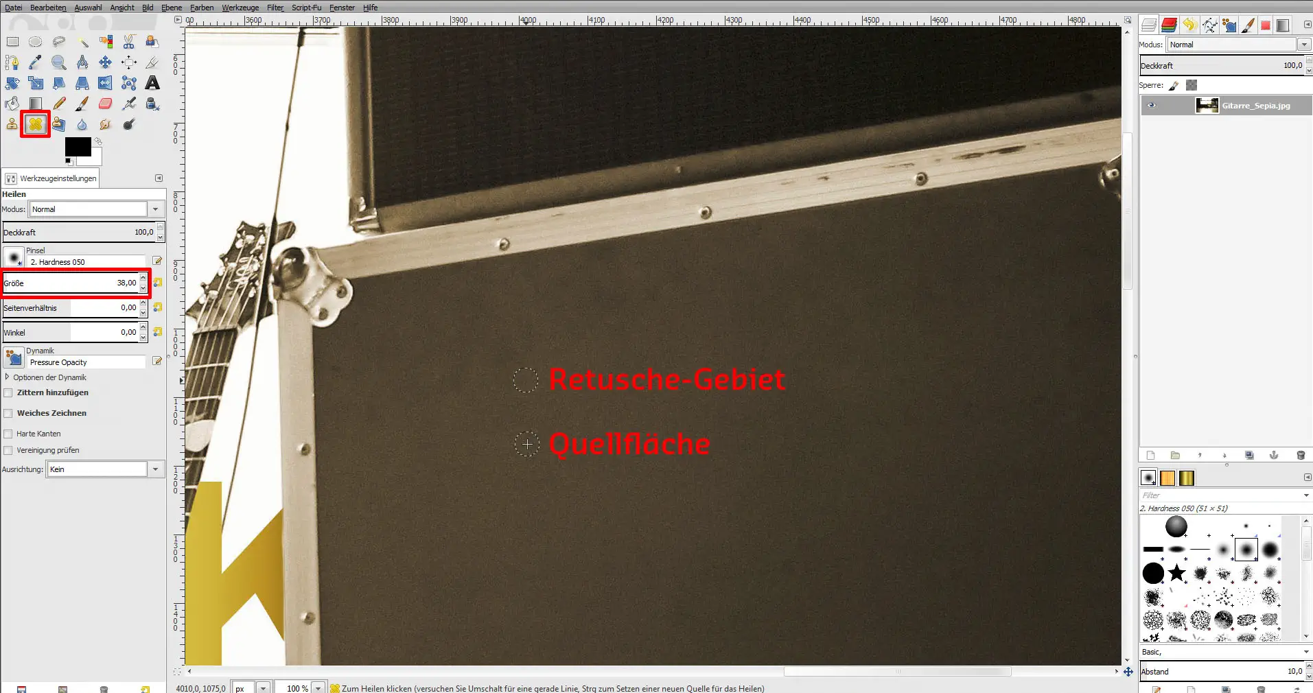 Tutorial GIMP Bildbearbeitung