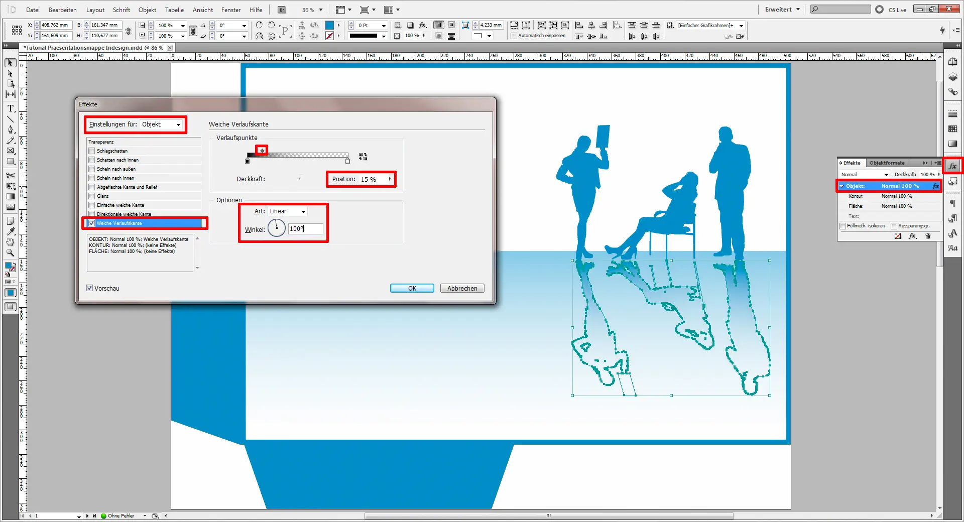 Tutorial Präsentationsmappe InDesign 9
