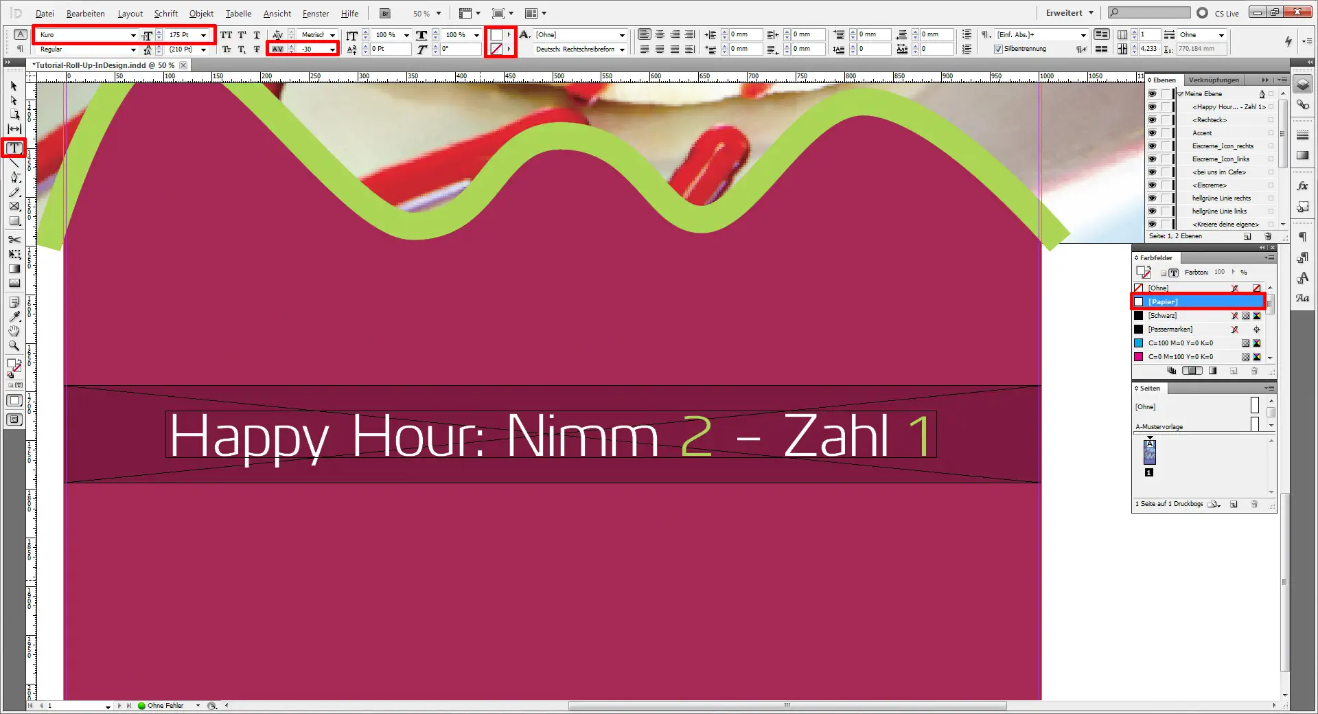 Tutorial Roll Up InDesign Tutorial Roll Up InDesign