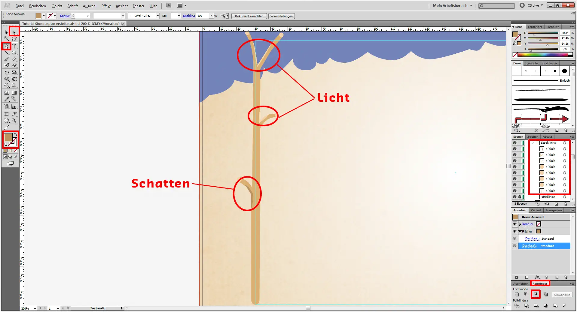 Tutorial Stundenplan erstellen 06