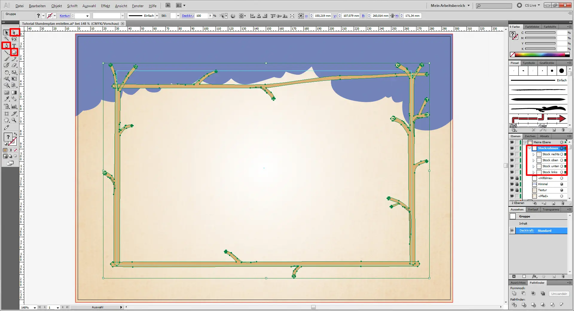 Tutorial Stundenplan erstellen 07