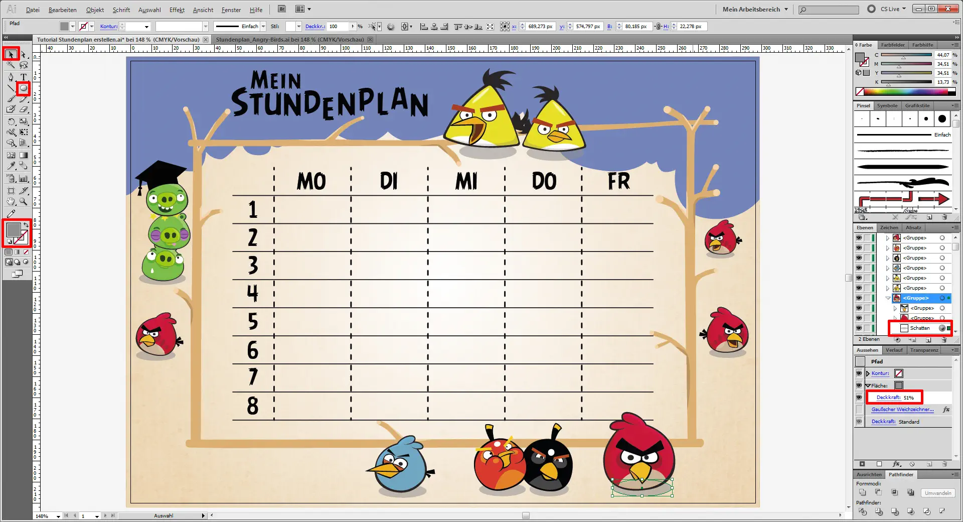 Tutorial Stundenplan erstellen 14