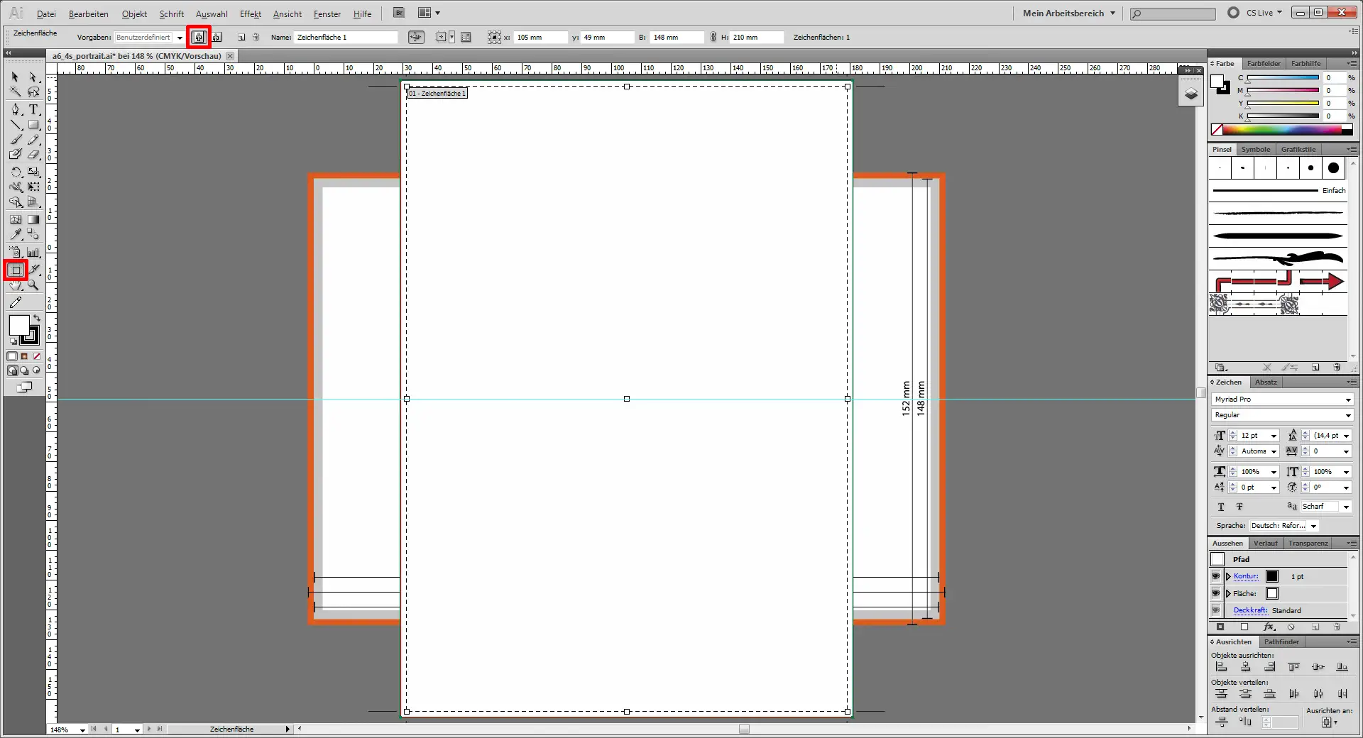 Tutorial Tischaufsteller gestalten 1