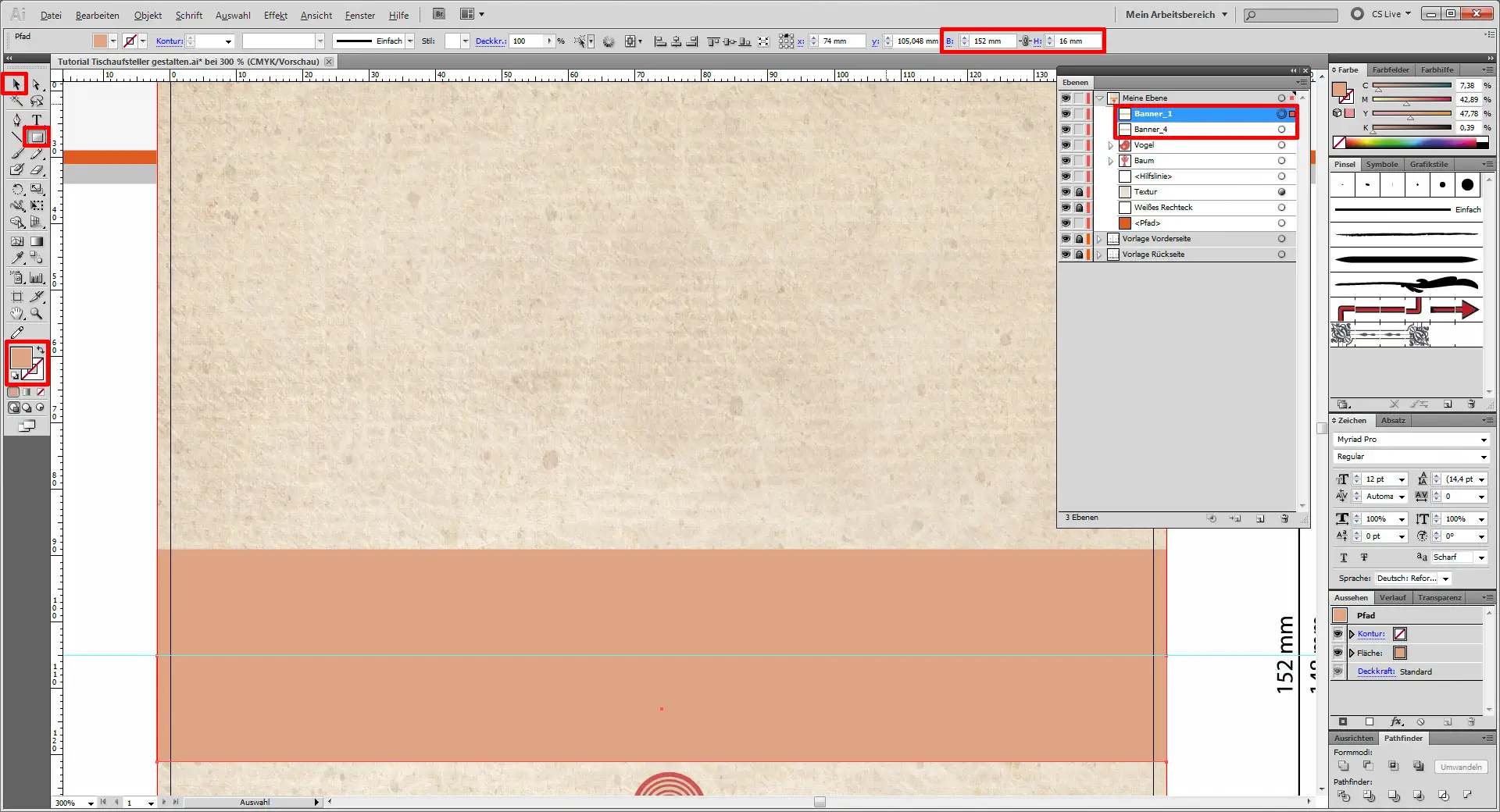 Tutorial Tischaufsteller gestalten 12