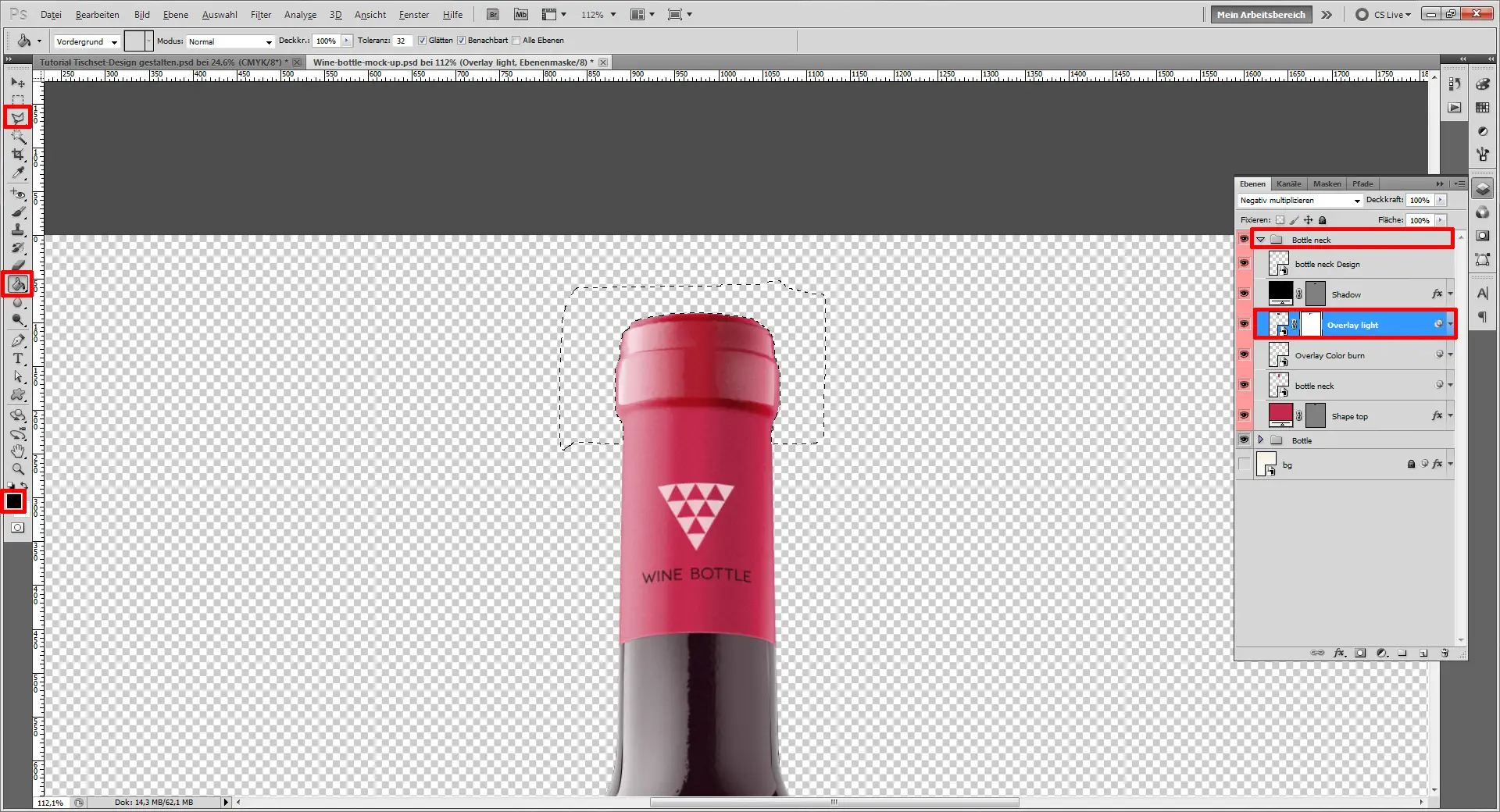 Tischset Platzset Design selbst gestalten   Wein zoom