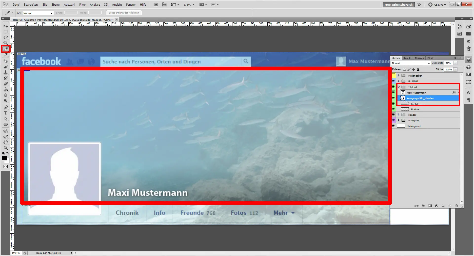 tutorial facebook profilbanner 3