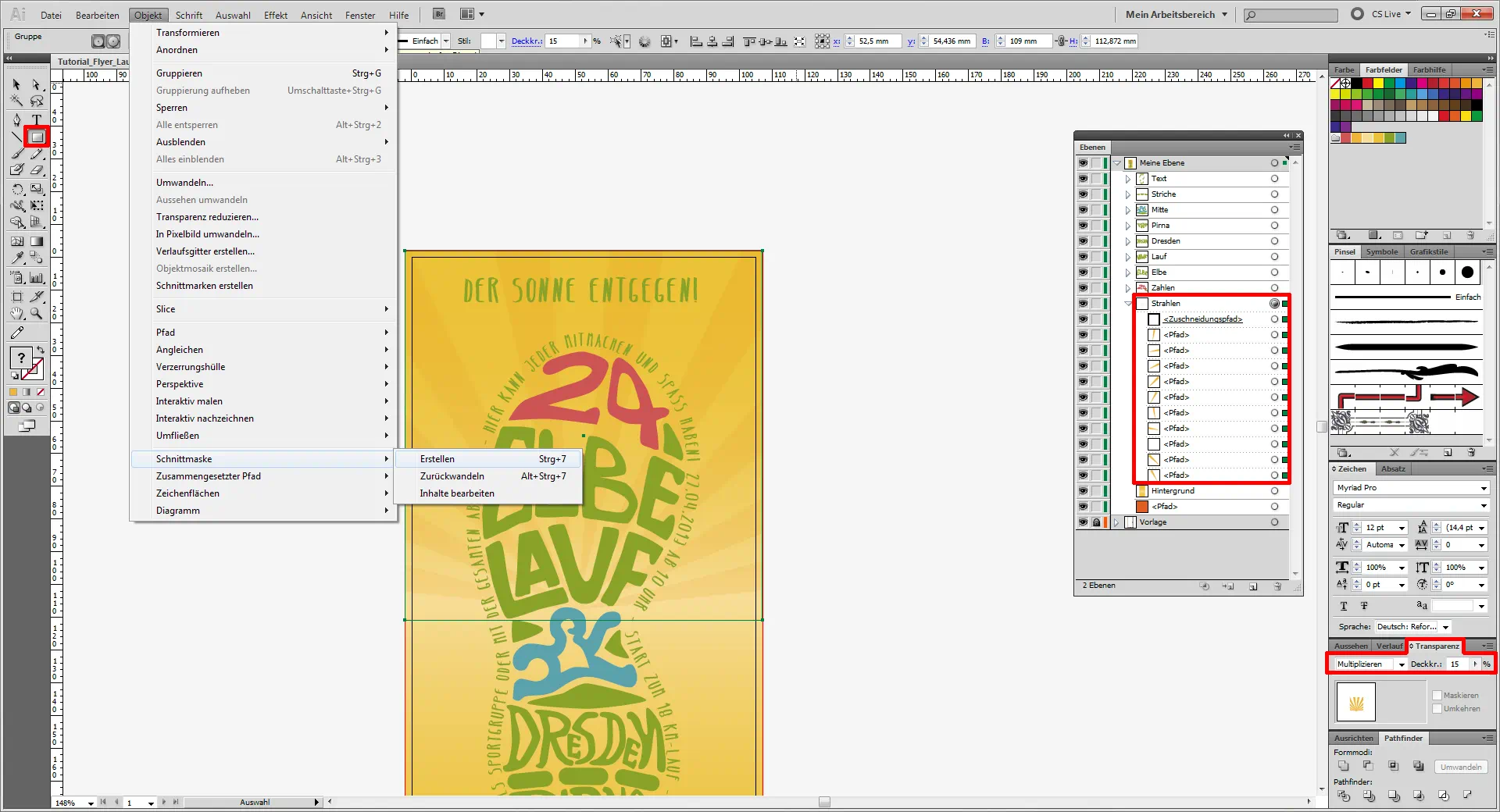Tutorial Flyer Lauftreff gestalten (13)