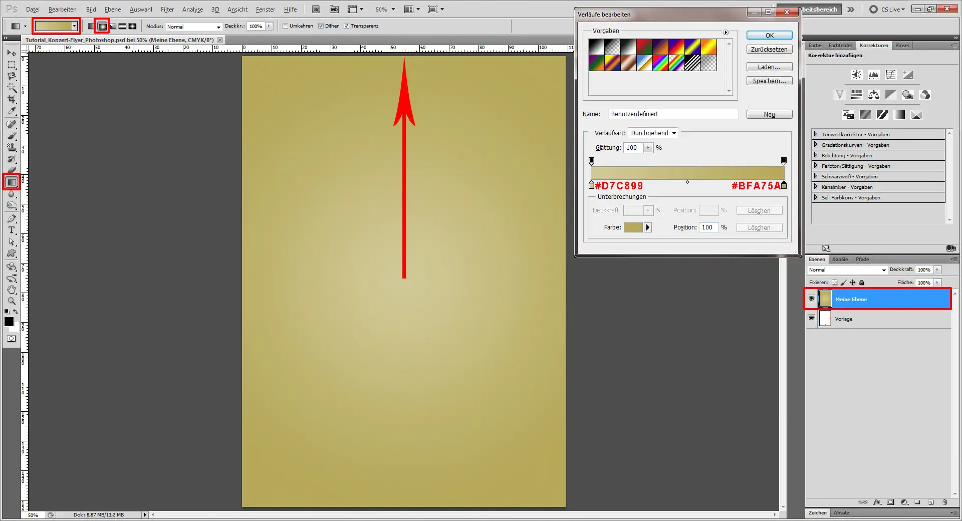 Tutorial Konzert Flyer Photoshop 01