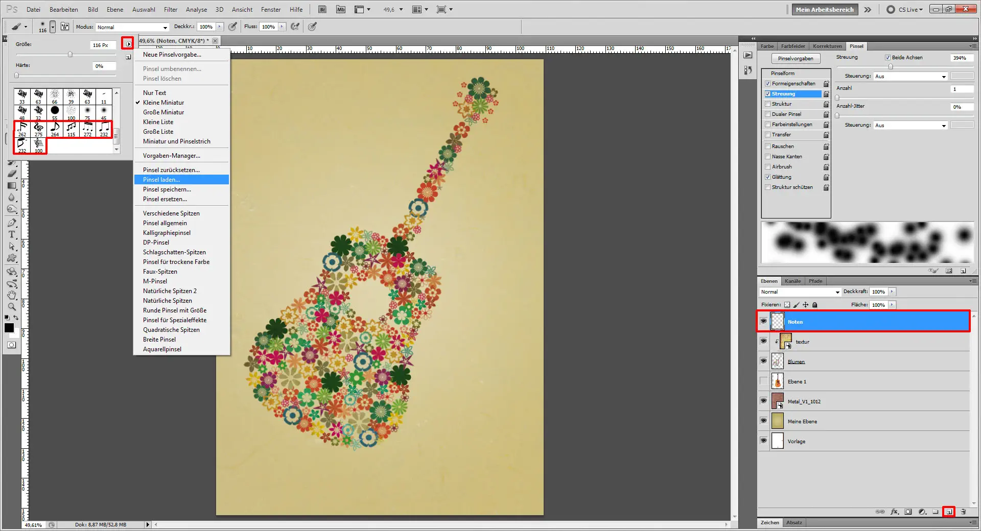 Tutorial Konzert Flyer Photoshop 08