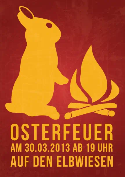 Tutorial Osterfeuer Plakat 13
