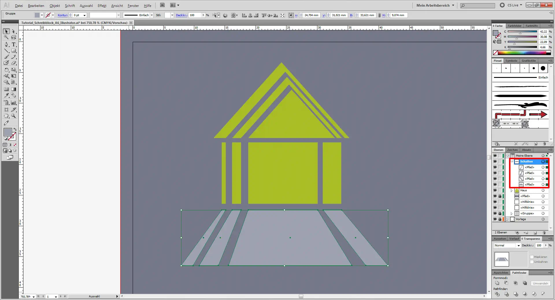 Tutorial Schreibblock selbst gestalten 10