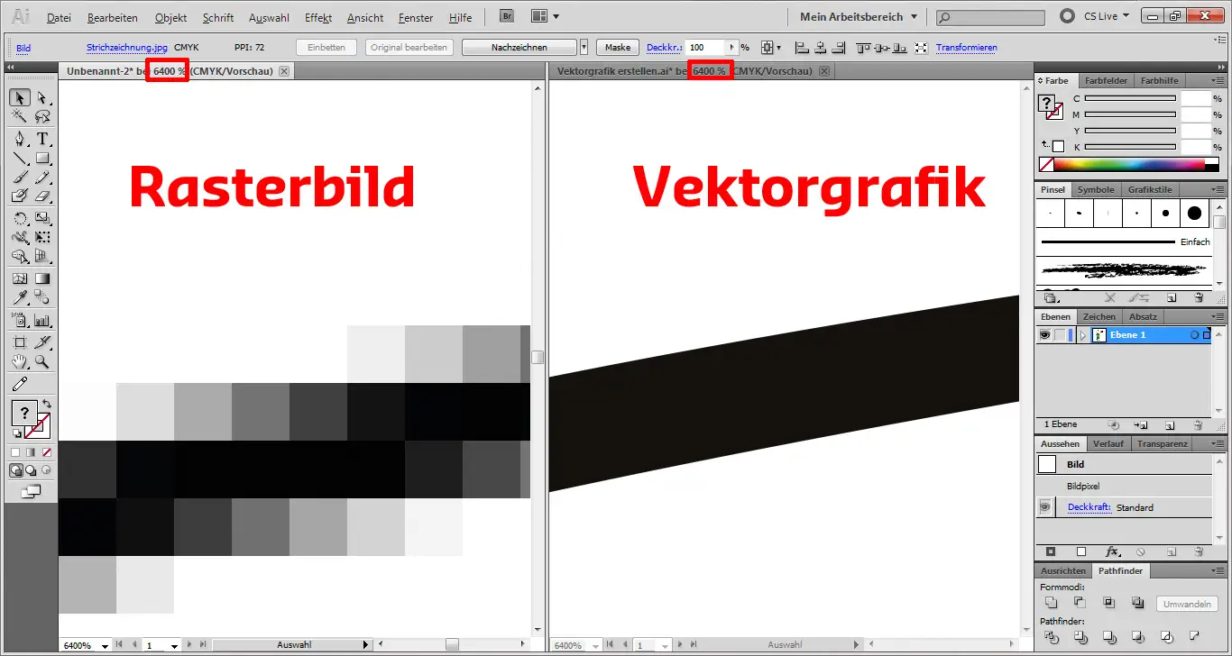 Tutorial: In Illustrator eine Vektorgrafik erstellen (10)
