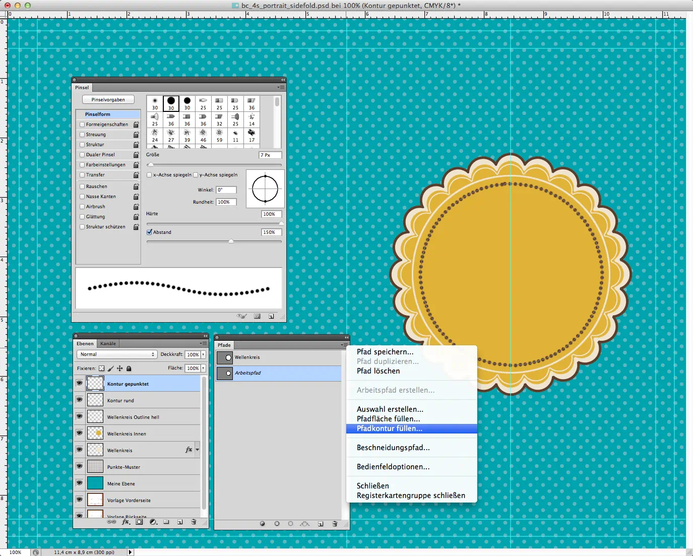 Visitenkarte Geschenkanhaenger gestalten 21