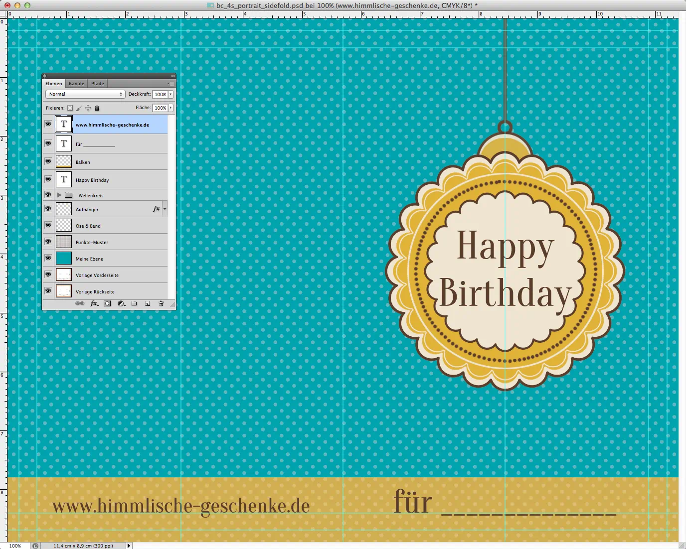 Visitenkarte Geschenkanhaenger gestalten 30