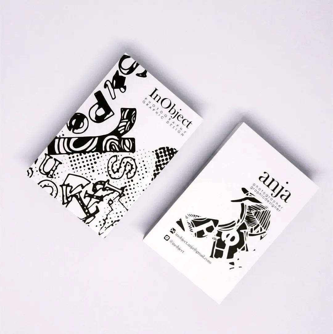 Visitenkarten Beispiel Visitenkarten Beispiel