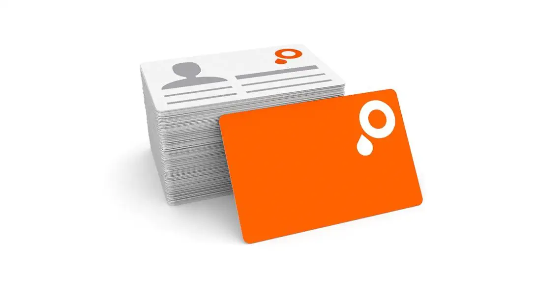 Artikel Visitenkarten mit abgerundeten Ecken