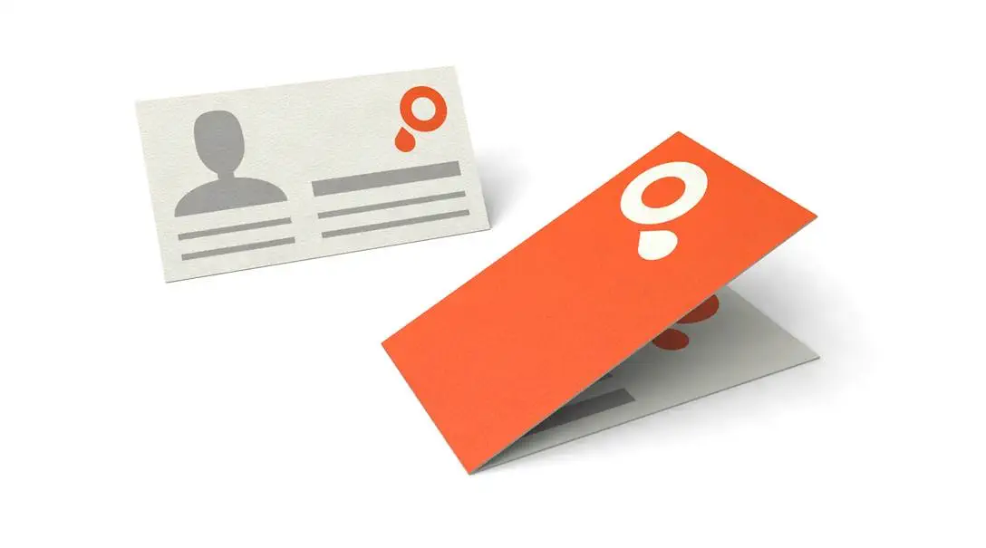 Artikel Papiergrammatur Visitenkarten