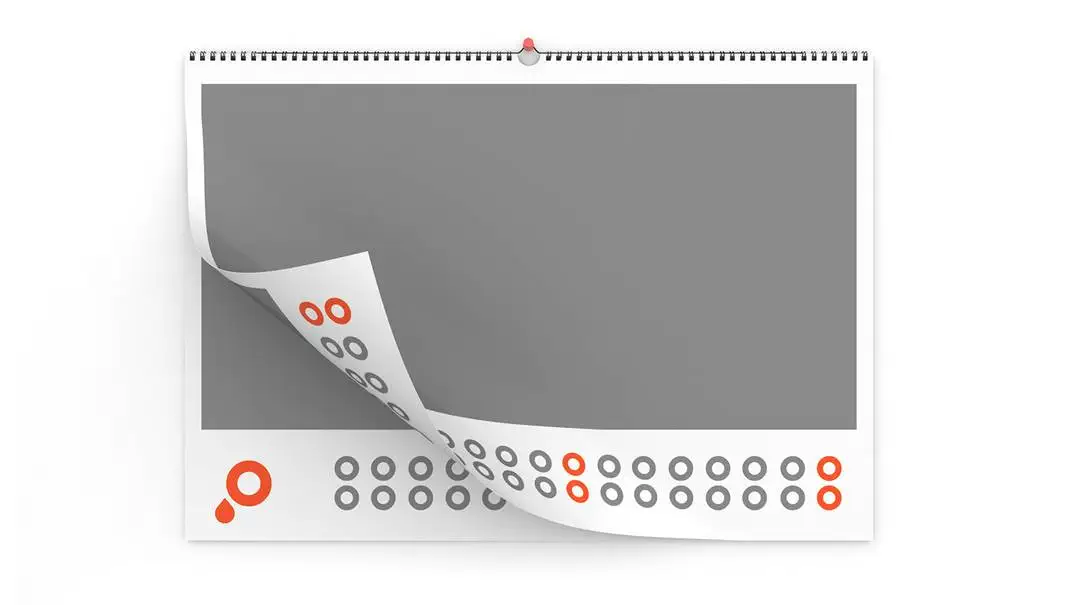 Artikel Wandkalender 7 Blatt beidseitig bedruckt