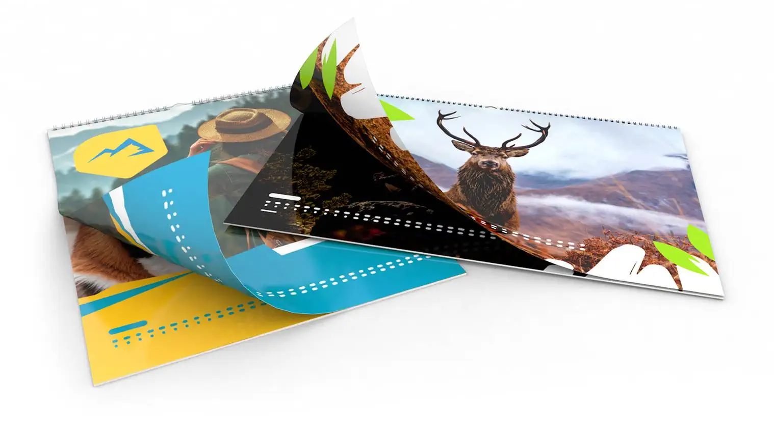 7 Blatt Kalender zum Bestpreis