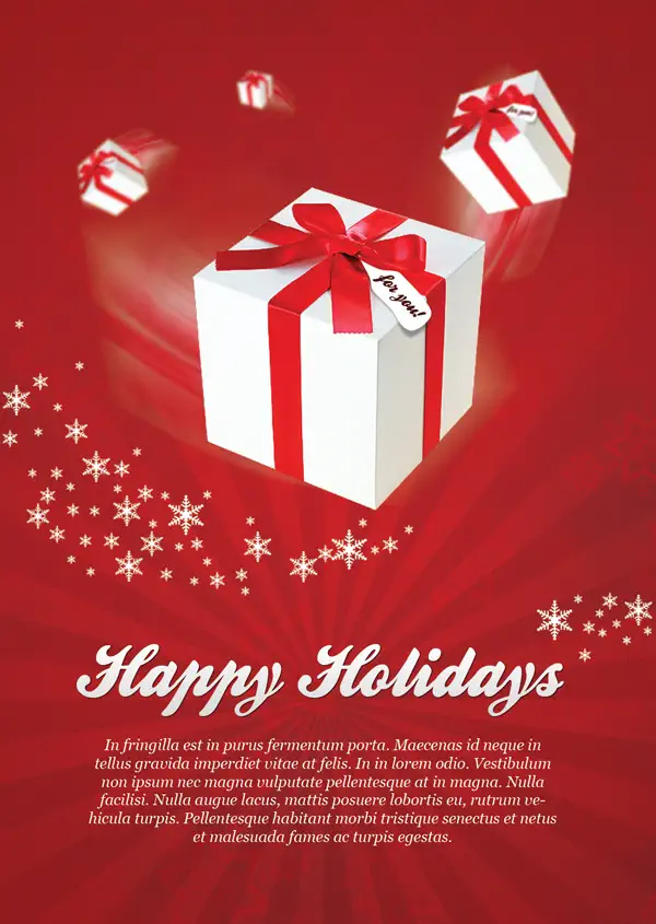 Weihnachtskartedesign Vorlage 34 Weihnachtskartedesign Vorlage 34