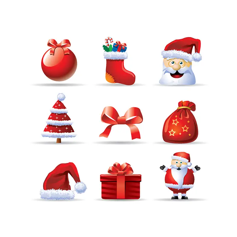 Weihnachten X Mas Icons Grafiken (7)
