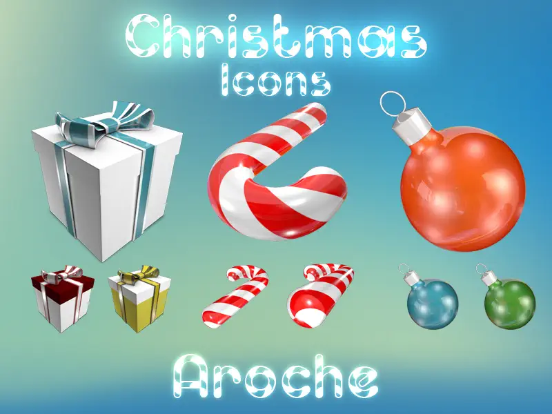 Weihnachten X Mas Icons Grafiken (18)