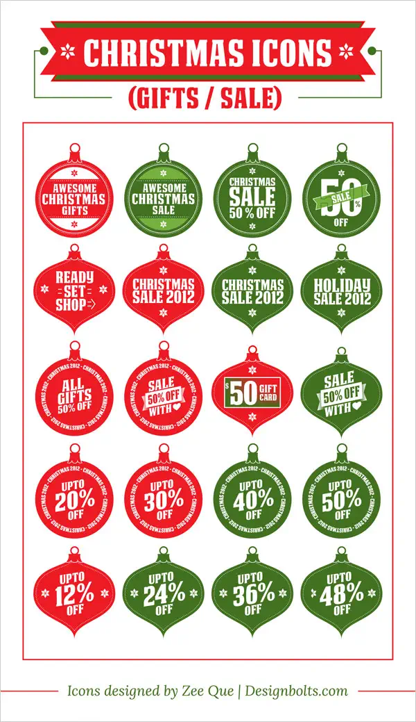 Weihnachten X Mas Icons Grafiken (42)