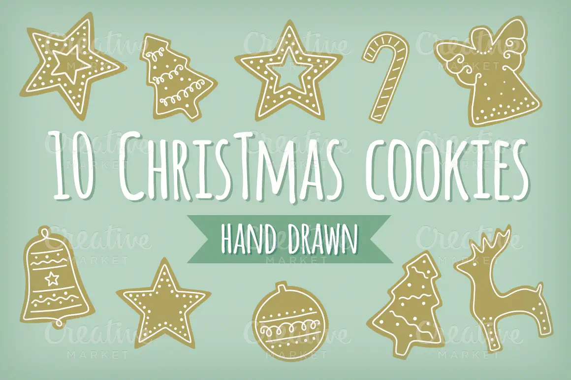 Weihnachten X Mas Icons Grafiken (45)