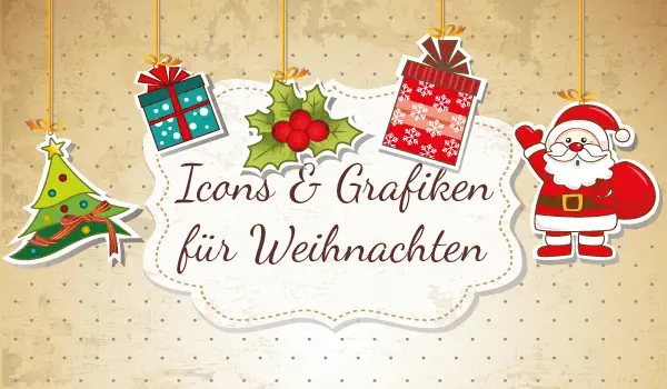 Icons und Grafiken für eure Weihnachts-Designs