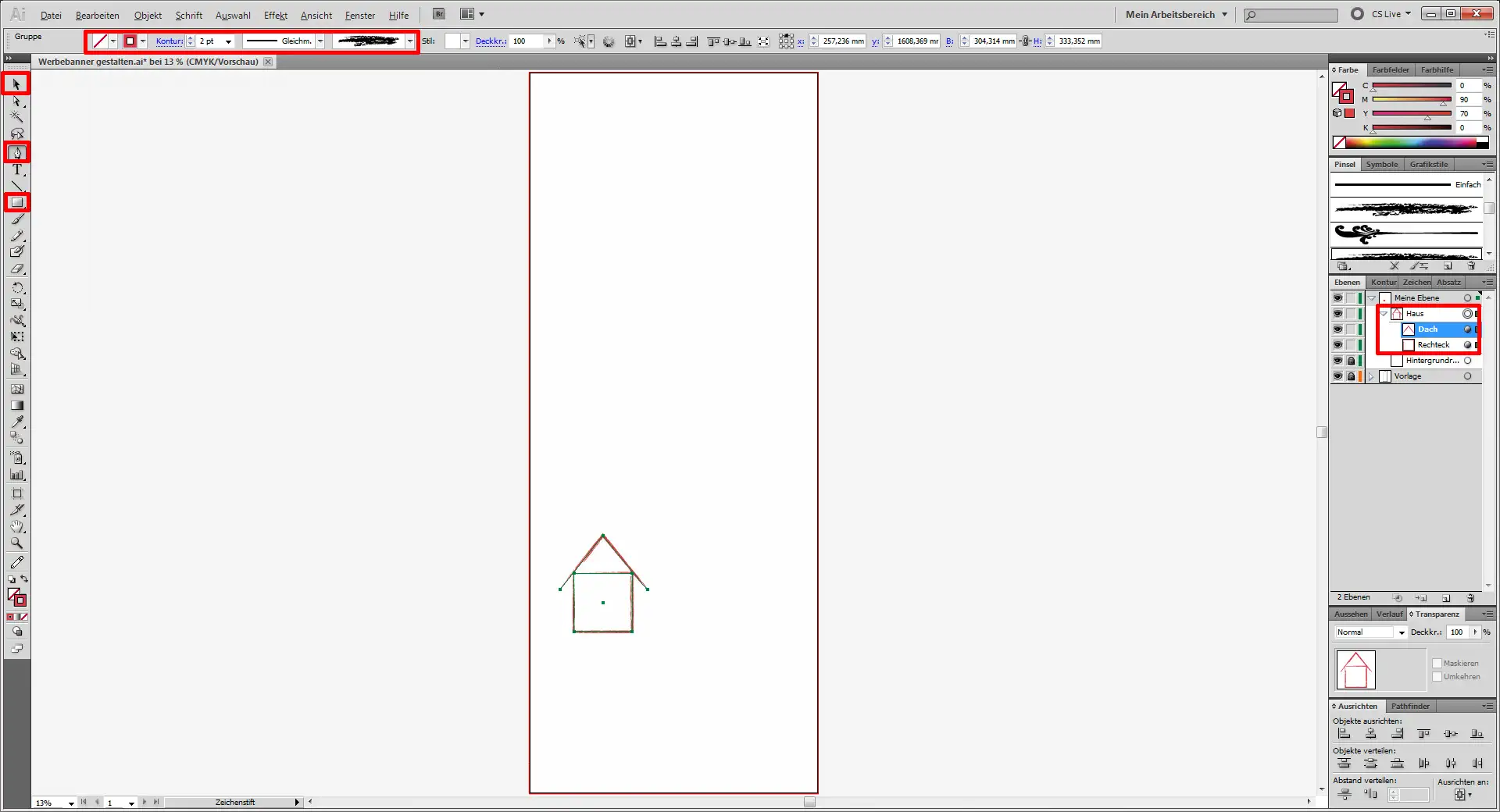 Werbebanner gestalten 02