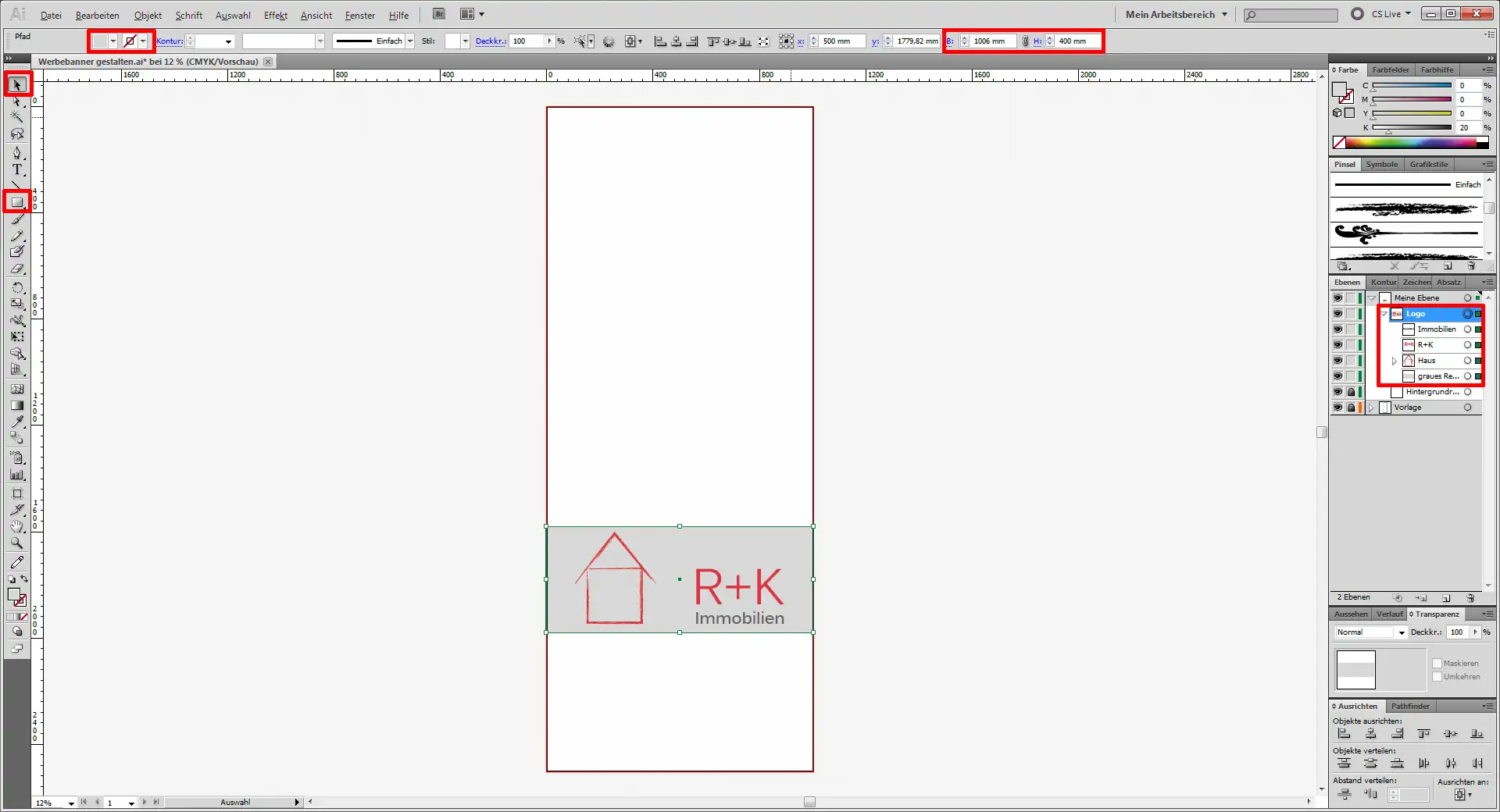 Werbebanner gestalten 04
