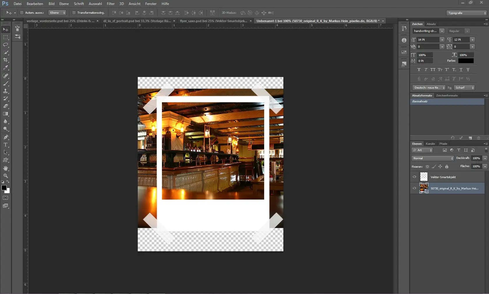 Barkarte als Falzflyer erstellen 9