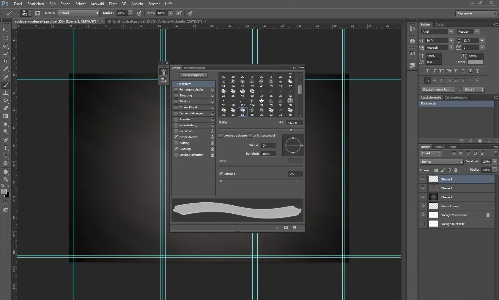 Barkarte als Falzflyer erstellen 7