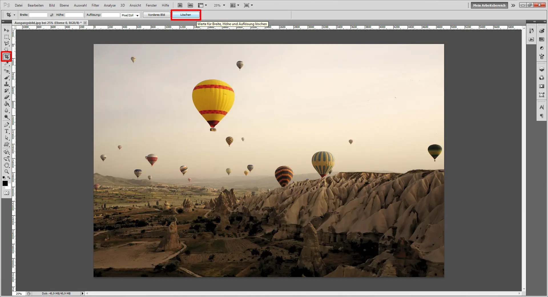 Zuschneiden Beschneiden Freistellen Photoshop (6)
