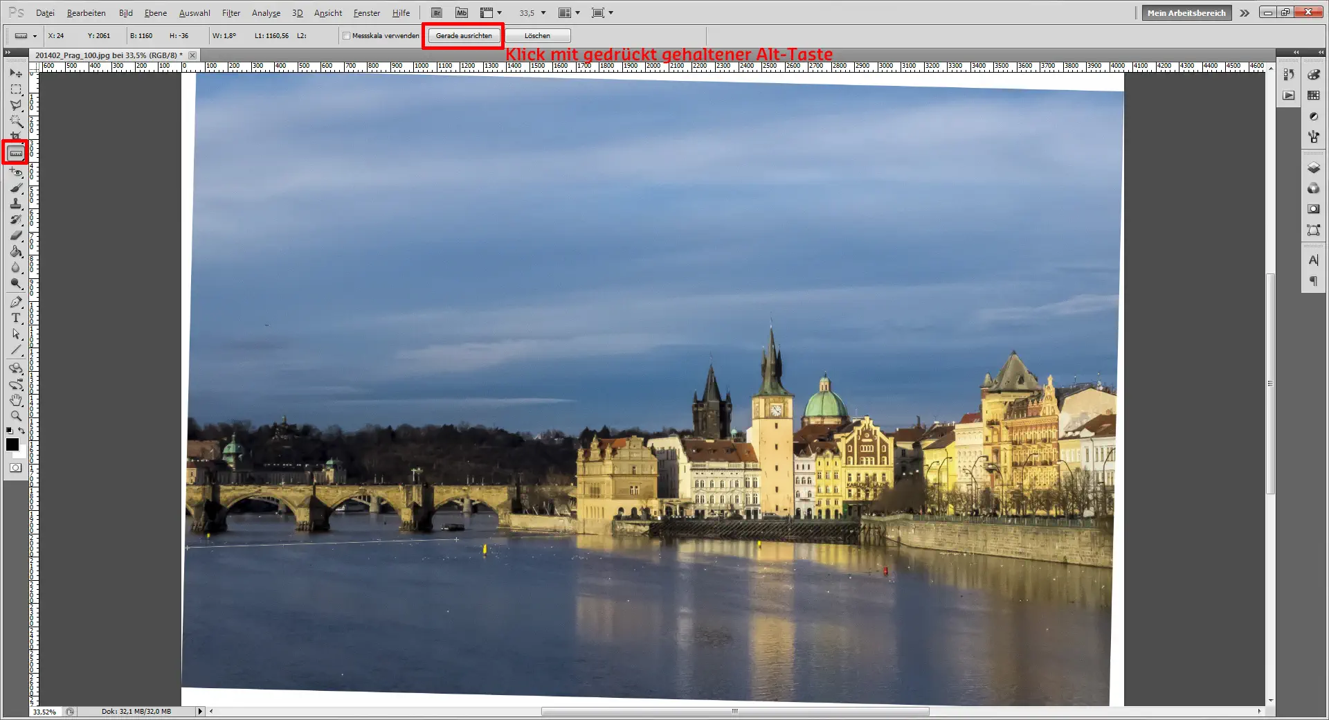 Drehen Beschneiden Freistellen Photoshop (8)
