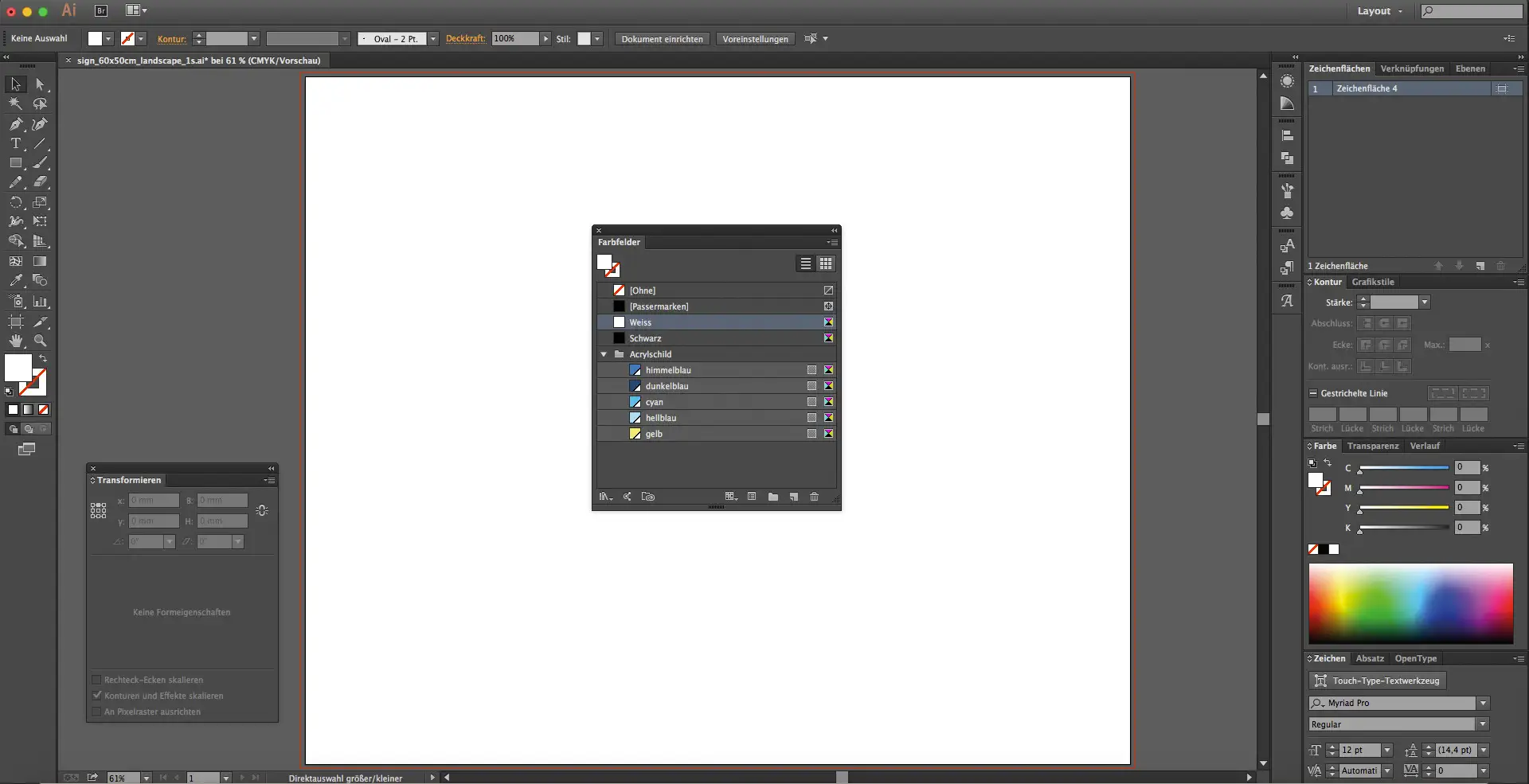 acrylglas bedrucken 05 Acrylglasdruck am Beispiel eines Praxisschildes 5