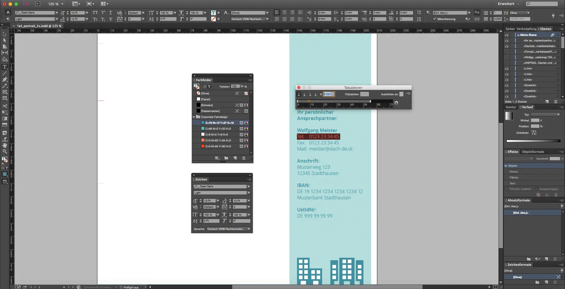 Briefbogen erstellen