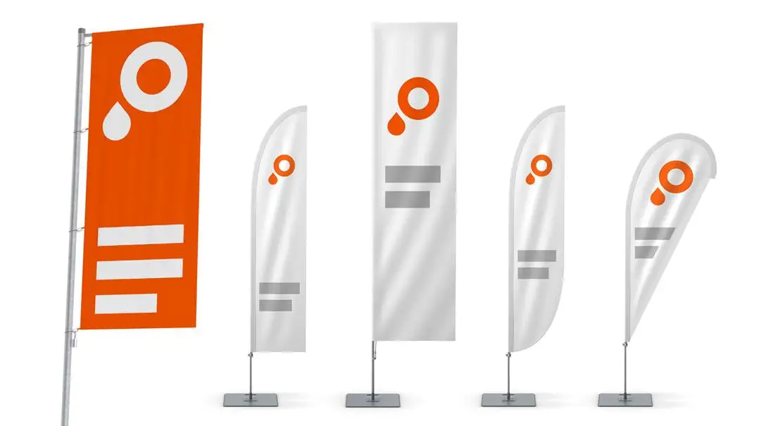 Hissfahnen für Ihren Messeauftritt Hissfahnen für Ihren Messeauftritt