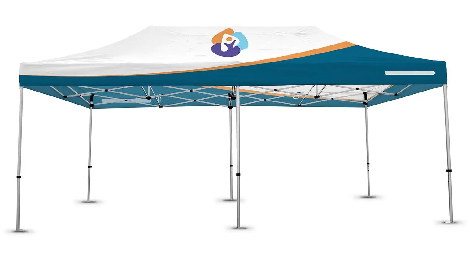 Faltzelt im 3 × 6 m Format