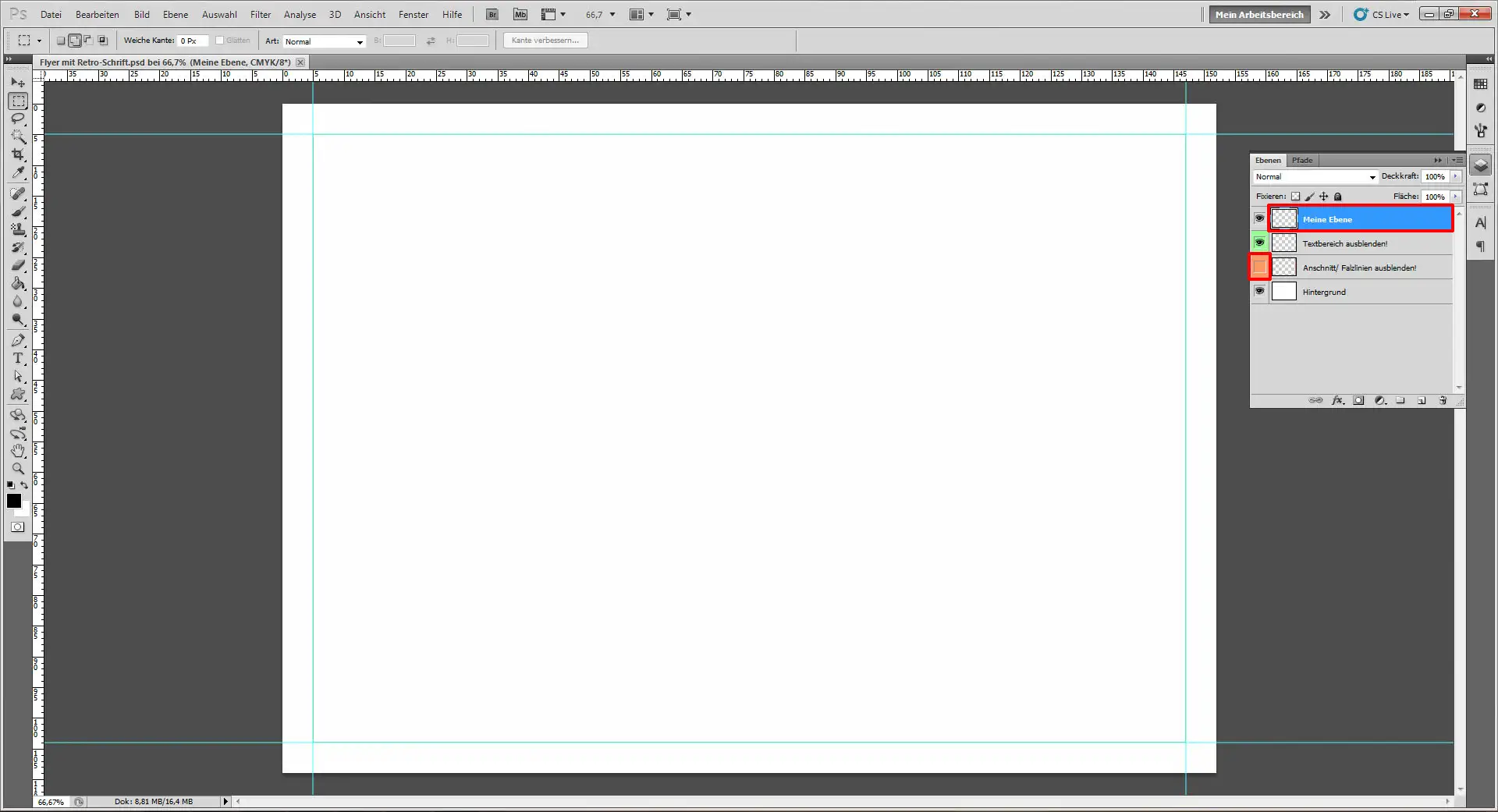 Freitagstutorial: Flyer mit individueller Retro Schrift (26)
