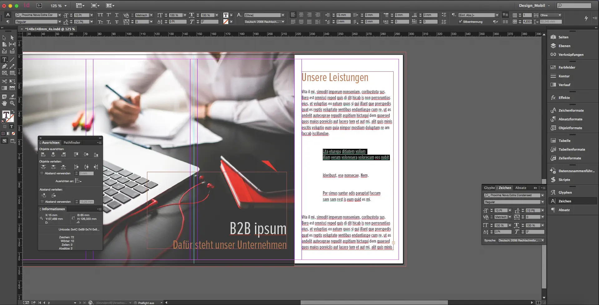 flyer unternehmensberatung 13 Flyer für Unternehmensberatung gestalten 13