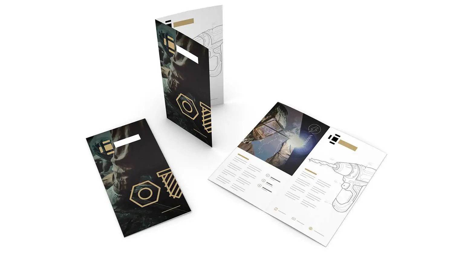 Einbruchfalz-Flyer drucken