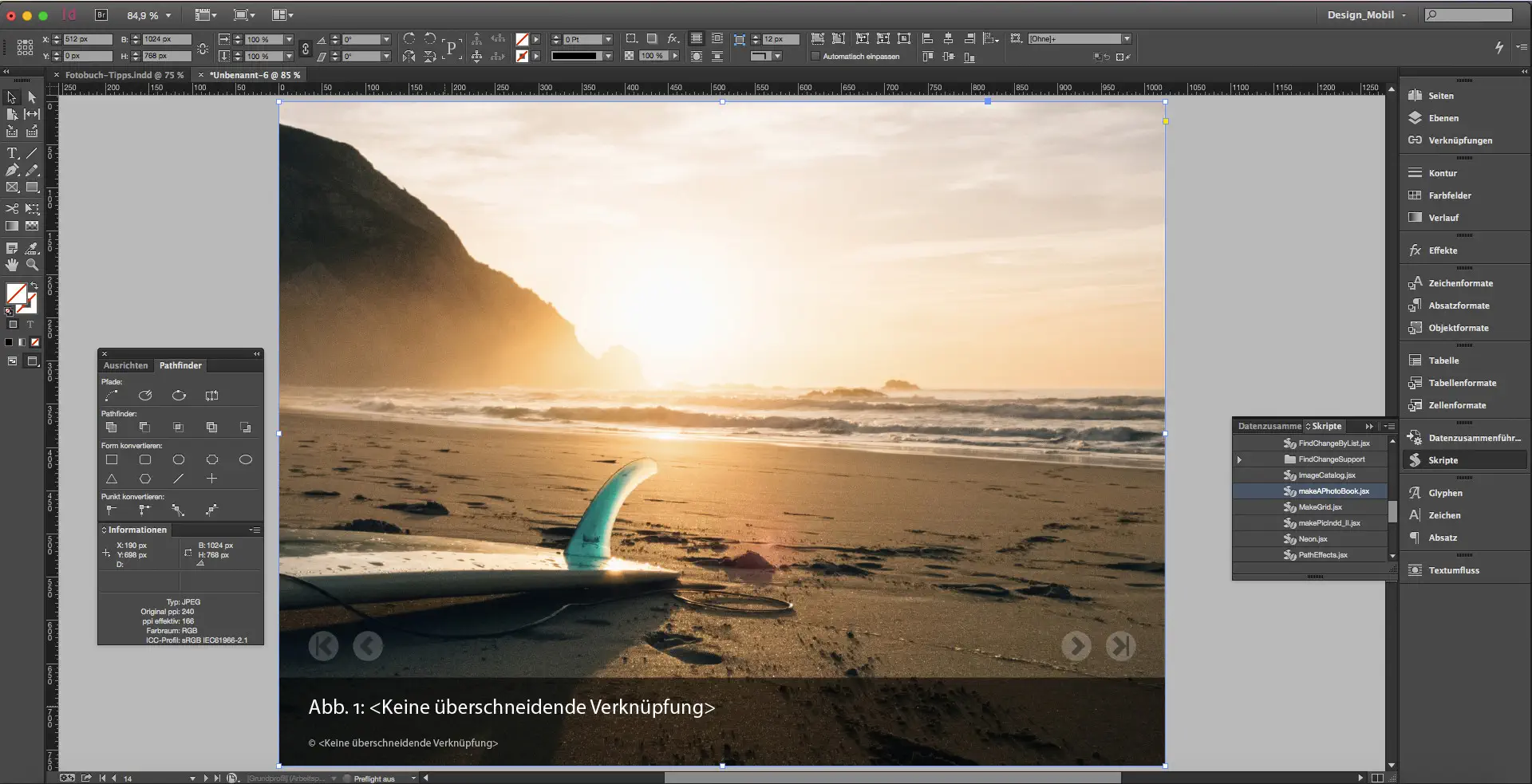 Ergebnis von makeAPhotoBook