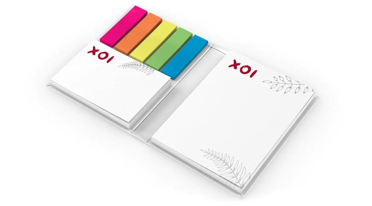 Haftnotizen im Hardcover