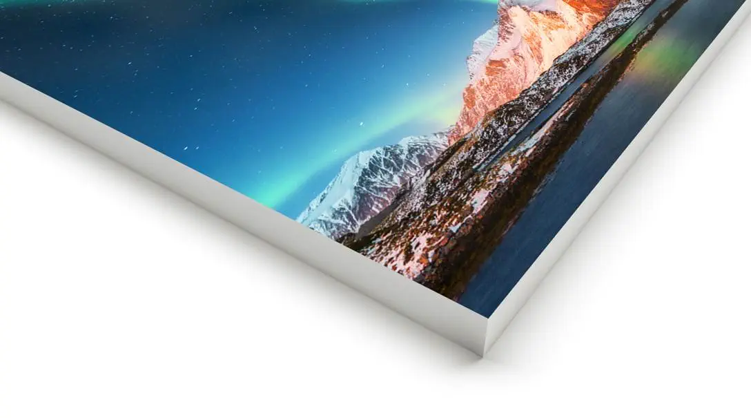 Artikel Schilder auf Hartschaumplatte