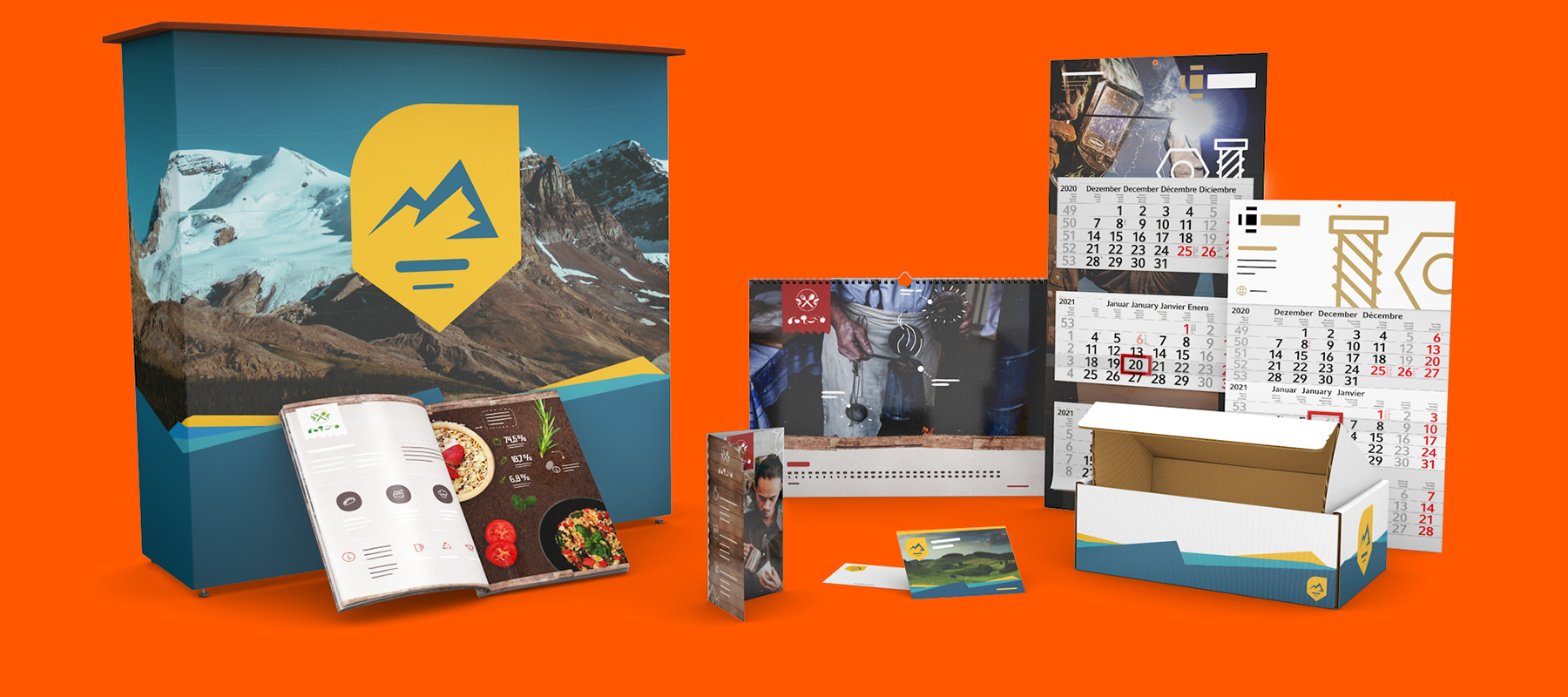 Individuelle Druckprodukte nach Wunsch